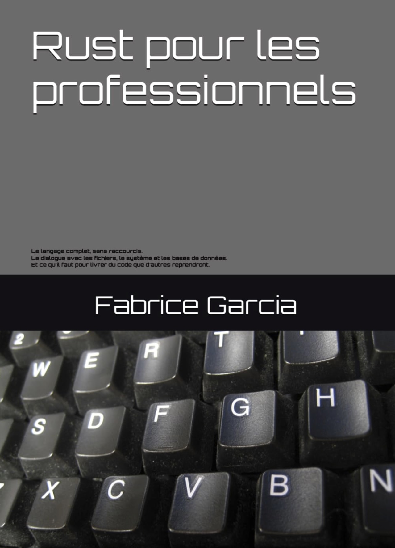 Couverture du livre Rust pour les professionnels